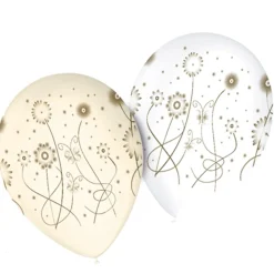 Set de 8 Globos Flores Boda