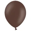 Set de 50 Globos Marrón Chocolate Pastel 30 cm