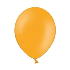 Set de 100 Globos Naranja Pastel 23cm