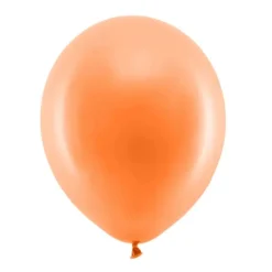 Set de 100 Globos Naranjas 23 cm