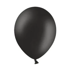 Set de 100 Globos Negro Pastel 23cm