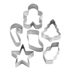 Set de 6 mini cortadores de Navidad