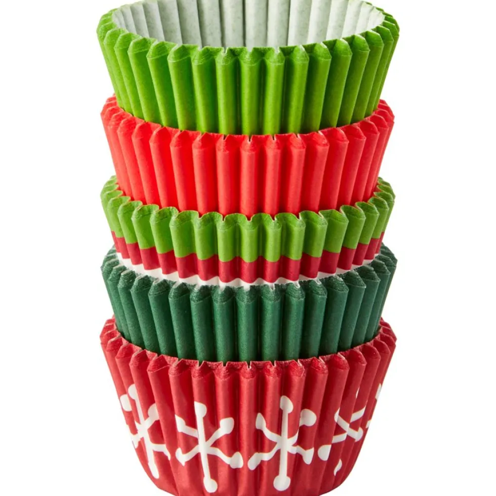 Set de 150 Mini Cápsulas para Hornear Navidad