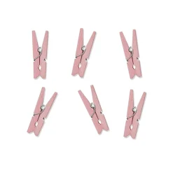 Set de 20 Mini Pinzas Rosas