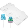 Set de 2 moldes para chocolates tarta 3D