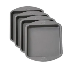 Set de 4 Moldes para Layer Cakes Cuadrados 15cm
