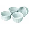Set de 4 moldes ramequín 9cm Ibili