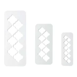 Set de 3 Multicortadores Geométricos Árabe PME