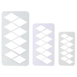 Set de 3 Multicortadores Geométricos Diamante XL PME