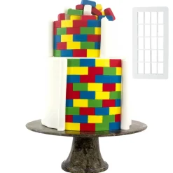 Set de 3 Multicortadores Geométricos Ladrillos PME
