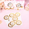 Set de 25 Pegatinas Baby Girl Doradas
