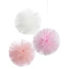 Set de 3 Pompones de Tul