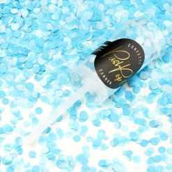 Set de 12 Push Pop Confetti Azul Mix