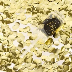 Set de 12 Push Pop Confetti Oro