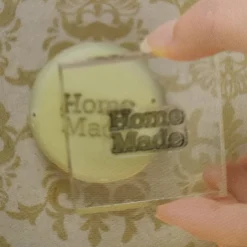 Set de Sellos Decorativos Alimentarios Letras y Números