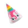 Set de 6 Sombreros Cono Unicornio