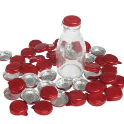 Set de 50 tapitas para botellitas de leche