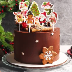 Set de 16 Toppers Navidad