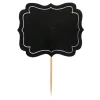 Set de 24 Toppers para Dulces Estilo Pizarra