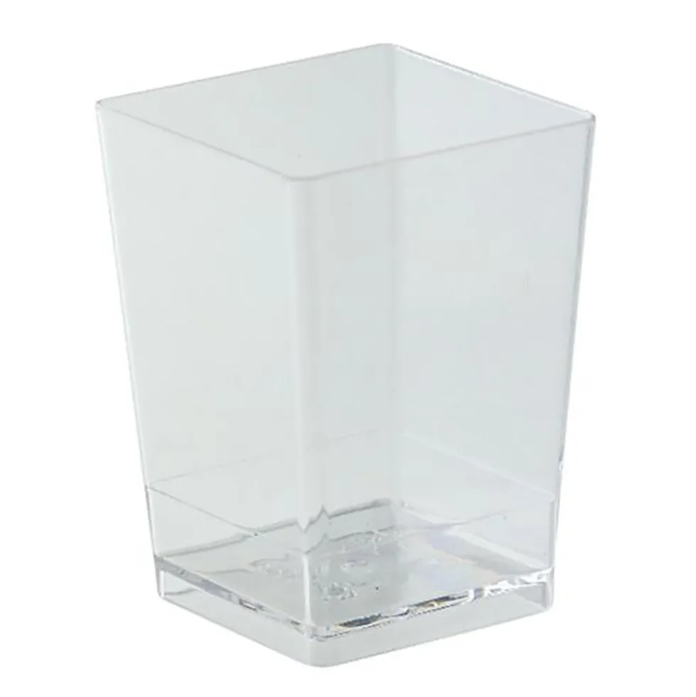 Set de 100 Vasitos Cuadrados