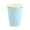 Set de 6 Vasos Azul Claro