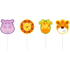 Set de 4 Velas Animales de la Selva