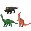 Set 3 Dinosaurios con Sonido Modelo A 36 cm