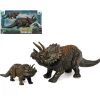 Set 2 Dinosaurios Triceratops Madre y Cría