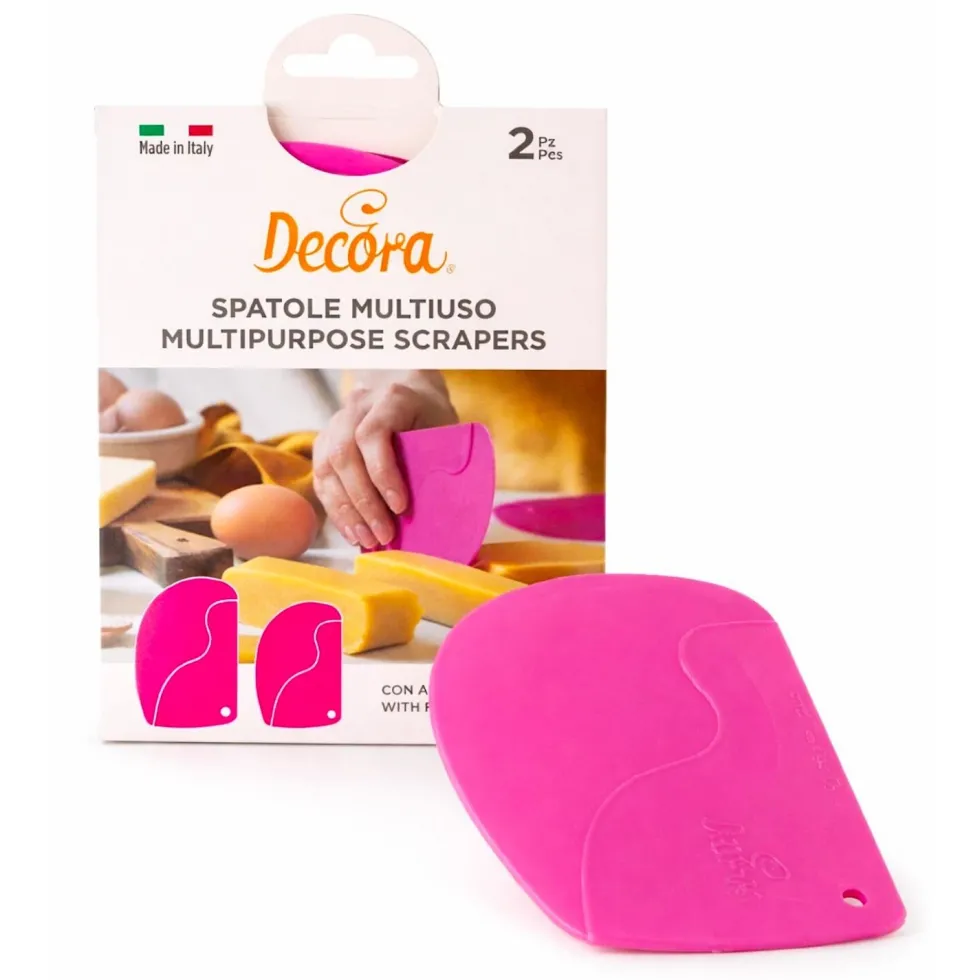 Set 2 Espátulas con ángulo Multiusos Decora