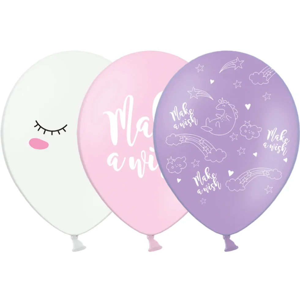 Set 50 Globos Unicornio