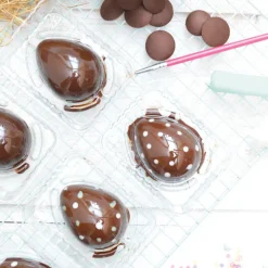Set Huevos de Chocolate 10 pcs - Scrapcooking