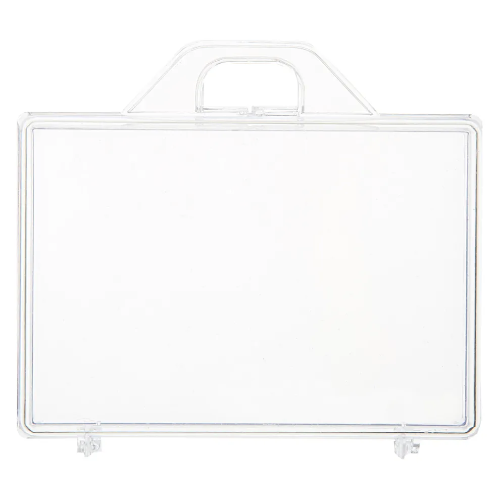 Set 50 Maletines Transparentes 10 x 15 cm