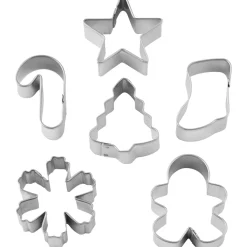 Set 6 Mini Cortadores Navideños