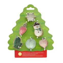 Set 6 mini cortadores Xmas