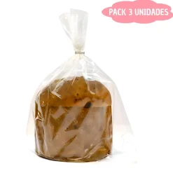 Set Molde de Papel para Panettone + Envoltorio + Cierre - 500 gr 3 Ud
