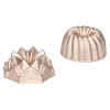 Set 2 Moldes de Aluminio Fundido Bundt B 10 cm - Patisse