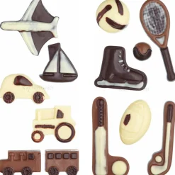 Set 2 Moldes para Chocolate Transportes y Deportes