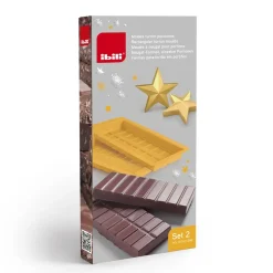 Set 2 Moldes Turrón Porciones