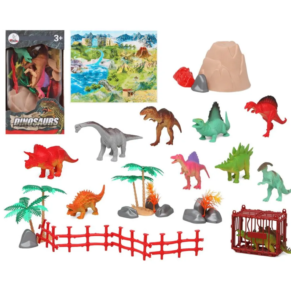 Set para Decorar Dinosaurios 16 uds