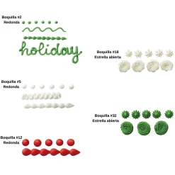Set Para Decorar Galletas Navidad - Wilton
