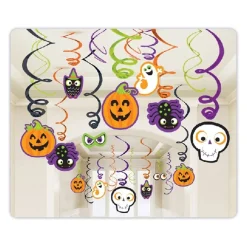 Set 30 Piezas Decoración Colgante Halloween