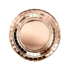 Set 6 Platos Rose Gold 18 cm