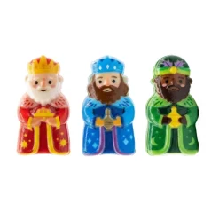 Set 3 Reyes Magos para Roscón Modelo Infantil