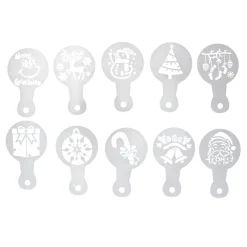Set Stencils para Decorar Navidad 20 ud - Wilton