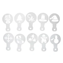 Set Stencils para Decorar Navidad 20 ud - Wilton