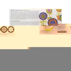 Set 3 texturizadores para galletas y cupcakes Whimsy Blooms