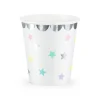 Set 6 Vasos Estrellas de Unicornio