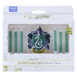 Set Velas Cumpleaños Harry Potter Slytherin 7 ud - PME