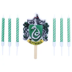 Set Velas Cumpleaños Harry Potter Slytherin 7 ud - PME