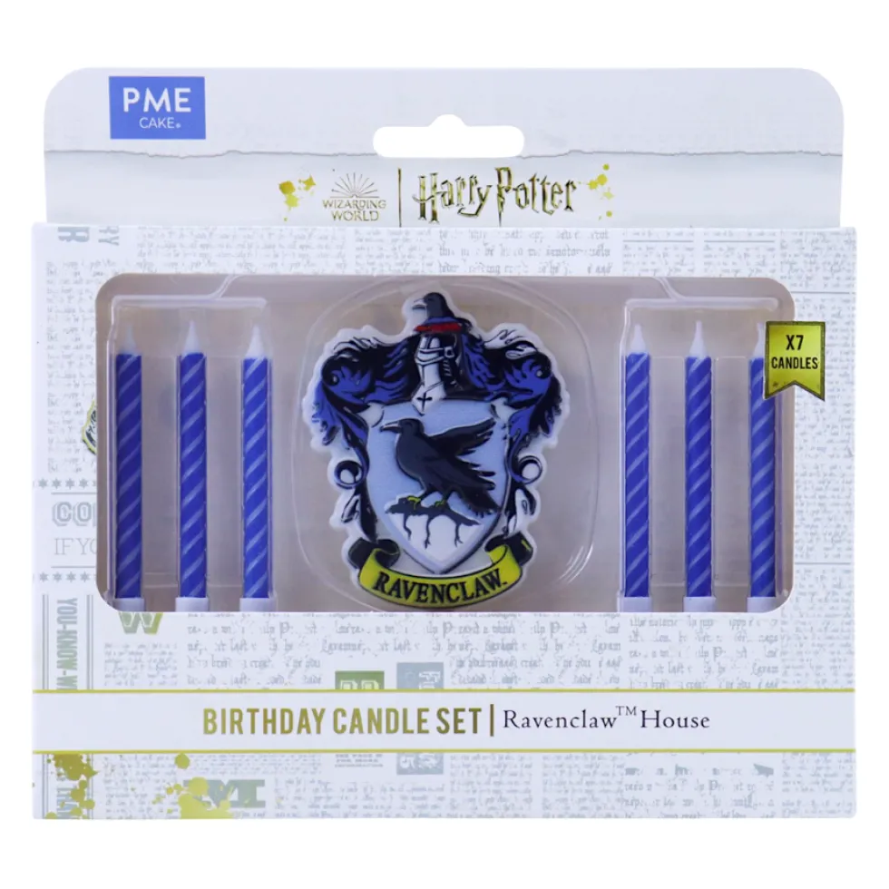 Set Velas Cumpleaños Harry Potter Ravenclaw 7 ud - PME